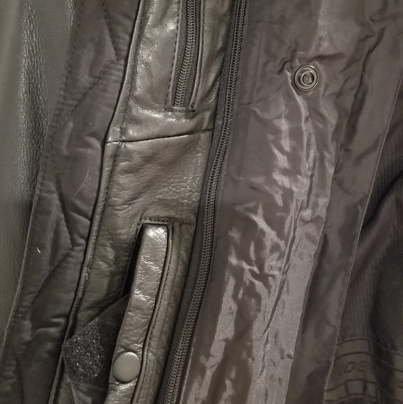 Women's leather motorcycle jacket - Picture 7 of 7